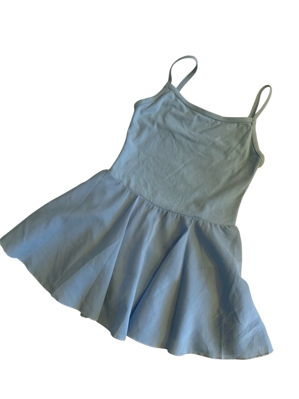 Sansha Signature Girls Ballet Dress Leotard Light Blue Dancewear Size C